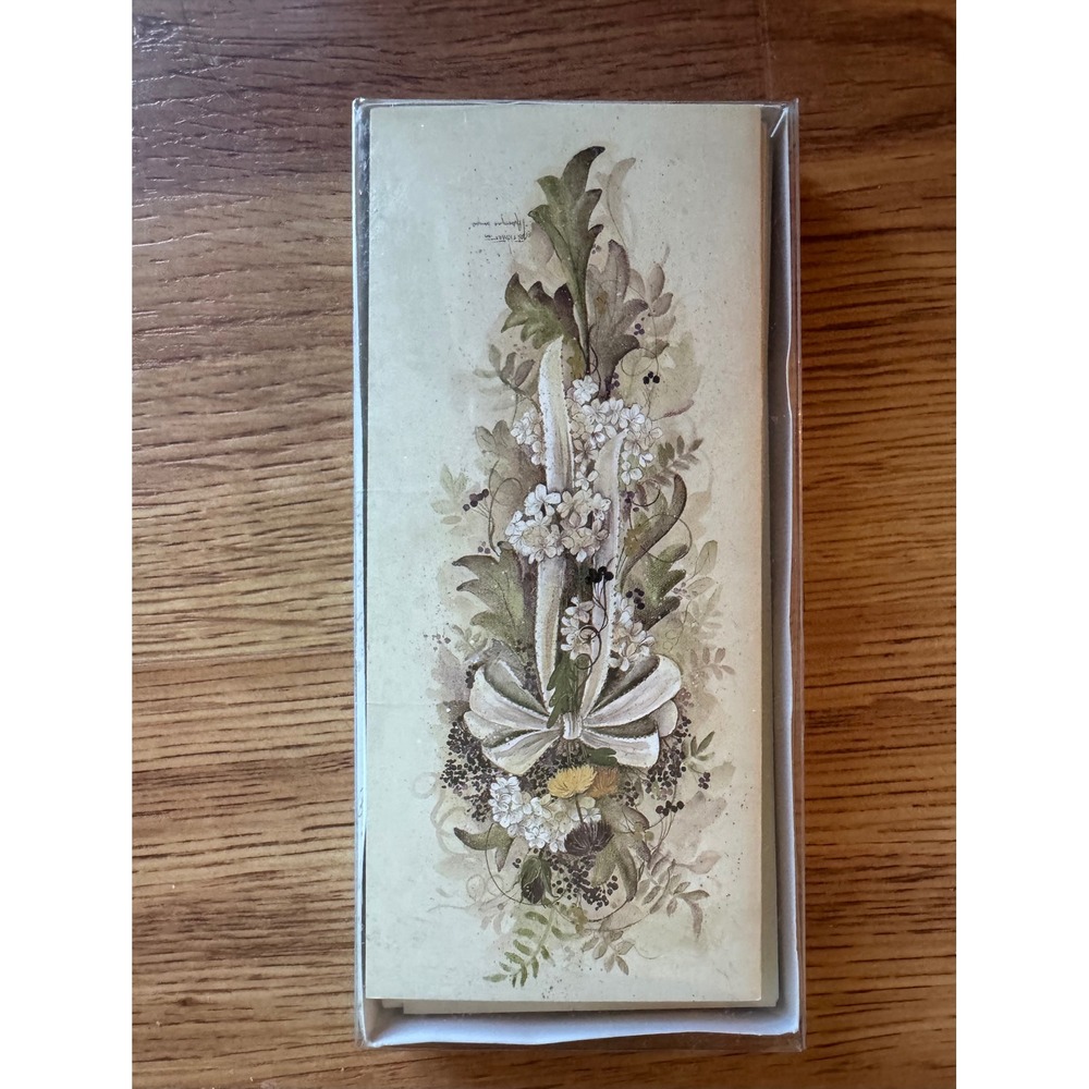 Pat Richter floral card envelope set 10ct